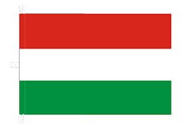 Maďarská vlajka s karabínkami | buyflags.eu